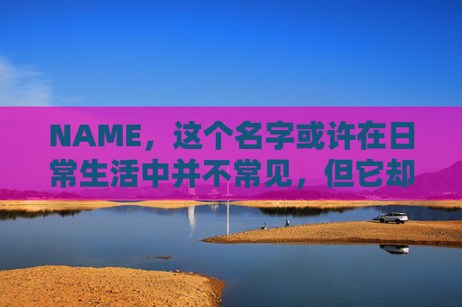 NAME，这个名字或许在日常生活中并不常见，但它却在某些领域里扮演着重要的角色。今天，让我们一起来探索这个名字背后的故事和意义